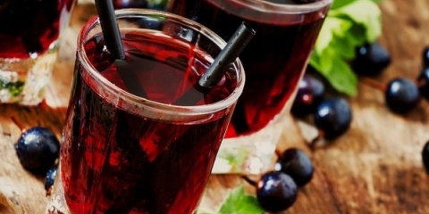 Ribizla (crvena, crna) sa mentom: kompot za zimnicu i za svaki dan