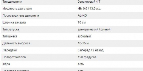 Al-ko snowline fen za snijeg: 46e, 560 ii, 700 e, 760 te, 620 e ii