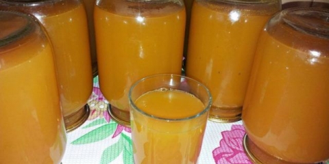 Sok od ranetki za zimu kod kuće