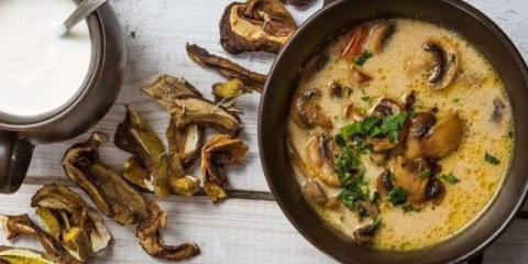 Supa od sušenih vrganja: recepti sa fotografijama korak po korak