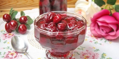 Trešnja sa šećerom za zimu bez kuvanja: recept sa fotografijom