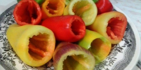 Paprika za zamrzavanje za punjenje za zimu: svježa, cijela, čamci, šolje
