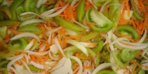 Instant korejski zeleni paradajz: recepti sa fotografijama